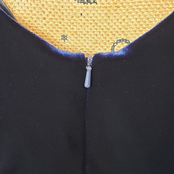 After Dark Evening Cocktail Holiday Velvet Dress - Picture 5 of 11